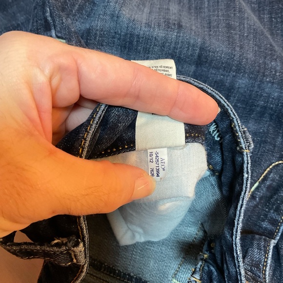 American Eagle Outfitters Dark Blue Skinny Kick Jeans - Picture 8 of 8